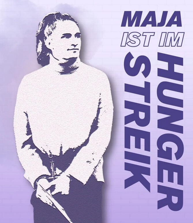 Maja ist im Hungerstreik! 05.06.2025