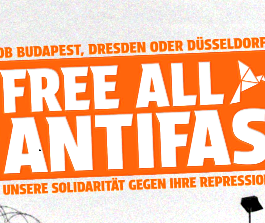 Offene Versammlung gegen Repression am 13. April 2026 um 18 Uhr im Seminarraum des Coloradio im Zentralwerk Dresden
